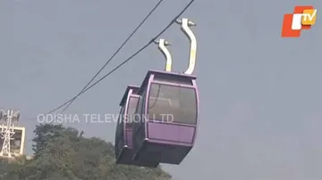 Ropeway Service At Hirakud Brings Cheers To Tourists