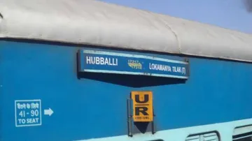 Three injured after rocks fall on Hubli Express