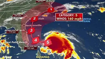 Bahamas battered by 'monster' hurricane Dorian