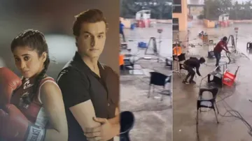 Cyclone Tauktae Blows Off Yeh Rishta Kya Kehlata Hai Sets | Watch