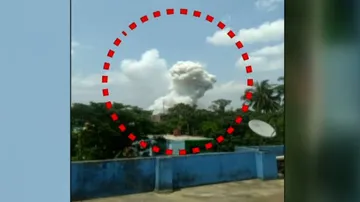 Major Blaze In Firecrackers Godown Triggers Panic In Odisha 