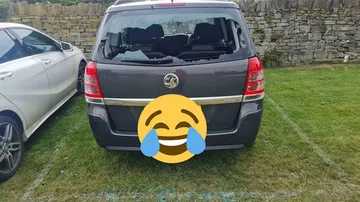 A Costly Six: Batsman Hits Ball Out Of Ground, Shatters His Car Windshield; Watch