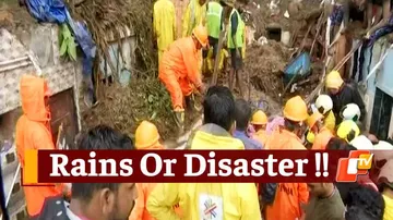 More Than 20 Die After Heavy Rains Trigger Landslide In Mumbai