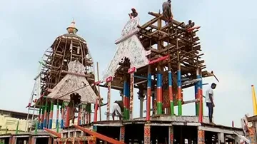 Dismantling Of Chariots Begins At Puri Ahead Of Reopening Of Lord Jagannath Temple