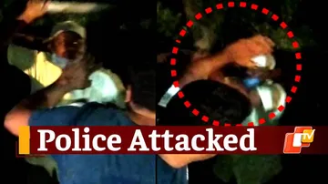 WATCH: Mob Attacks Police In Odisha