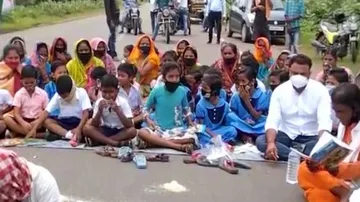 Students Hit Streets Protesting School Merger Plan In Dhenkanal