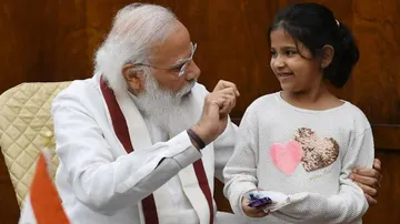 PM Modi Catches Up With 10-Year-Old Anisha, Answers Her Questions Patiently