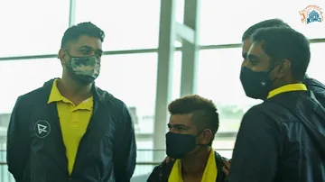 IPL 2021: MS Dhoni-Led Chennai Super Kings Take Off For Dubai