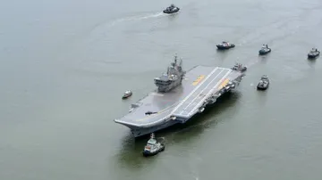 'Floating Island': Onboard India's First Indigenous Aircraft Carrier INS Vikrant