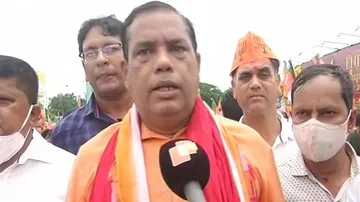 BJP March Protesting Electricity Tariff Hike