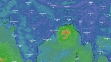 Cyclone Gulab Forms Over Bay of Bengal