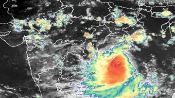 Eye of the Cyclone Gulab Marked