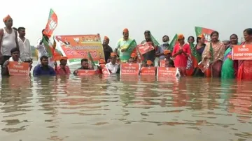 BJP's Jala Satyagraha In Bargarh