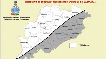 Monsoon Withdrawal From Odisha
