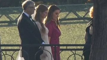 Bill, Melinda Gates Walk Daughter Down The Aisle
