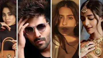 Janhvi Kapoor, Kartik Aaryan, Sara Ali Khan, Ananya Panday