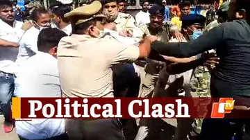 CM Naveen, Naveen Patnaik, BJD, BJP, JMM, BJD Members Attack Baripada