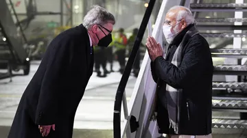 PM Modi arrives in UK for COP26 summit, bilateral talks with Johnson