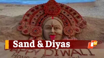 Diwali, Kali Puja, Diwali 2021, Sudarsan Pattnaik