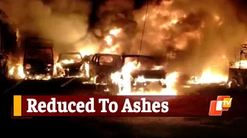Fire Mishap, Kheda Police Station, Gujarat