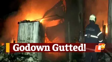 Massive Fire, Scrap Godown, Mankhurd, Mumbai, Fire Service Personnel