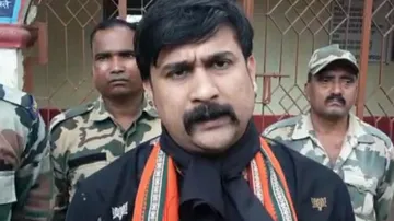 State BJYM President Irasis Acharya Detained