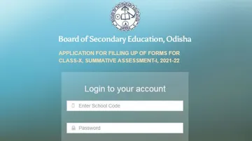 Odisha BSE Matric Exam: Application Process Begins For Class X, Summative Assessment-I For 2021-22 