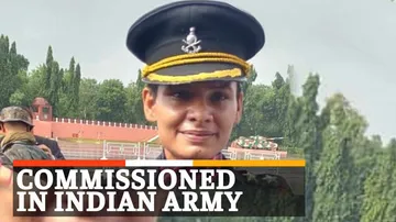 Jyoti Nainwal, Wife of Martyr Naik Deepak Nainwal Commissioned In Indian Army