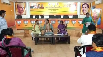 Odisha BJP Lays Blueprint In Office Bearers' Meet To Take On BJD Govt In Rural Polls 