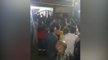 BJP Cadres Scuffle With Police During Protest March Over Attack On MP Aparajita Sarangi