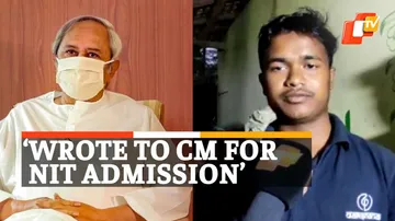 Odisha CM Helps Student