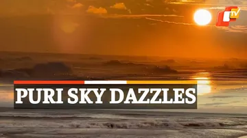 Puri sky dazzles