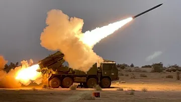 India Successfully Tests Multi Barrel Rocket Launcher System Pinaka-ER