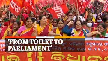 Anaganbadi Workers Protest, Odisha