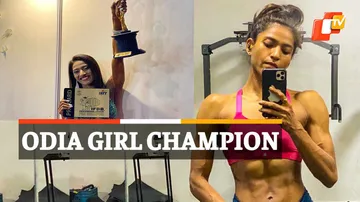 Body Building, Sarina Pani, IFBB Pro, Woman Body Builder, Odisha