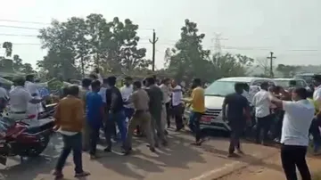 Sura Routray Warns BJD Govt Of Full Blown Protest After Big Face Off Near Bhubaneswar