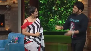 Sonali Kulkarni In The Kapil Sharma Show