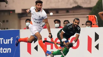 India Beat Pakistan 4-3 To Win ACT Hockey Bronze