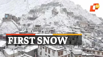  First Snowfall In Leh, Ladakh 