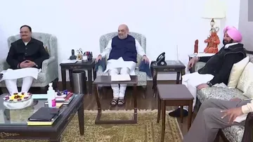 BJP Formally Announces Alliance With Amarinder, Dhindsa's Party For Punjab Elections