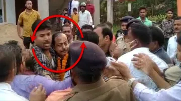 Top BJD Leader Debi Mishra Faces Party Workers' Wrath In Odisha's Cuttack