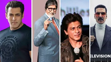 Salman Khan, Amitabh Bachchan, Shah Rukh Khan, Akshay Kumar
