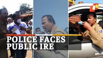  Police Not Wearing Mask, Bhubaneswar