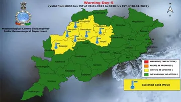 IMD Issues Yellow Warning For Cold Wave Conditions For These Odisha Districts