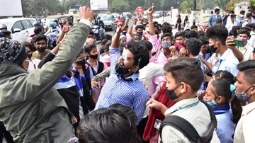 Cancel Plus 2 Board Exam, Demand Students And Take Out Massive Protest In Bhubaneswar