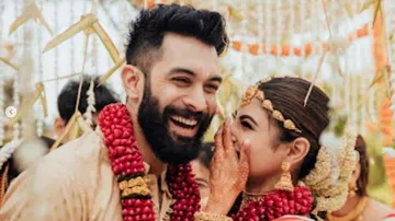 Mouni Roy Ties Knot With Suraj Nambiar In Goa