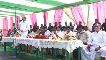 BJD MLA In Bhadrak Flouts Covid Norms During Campaigning For ZP Candidate
