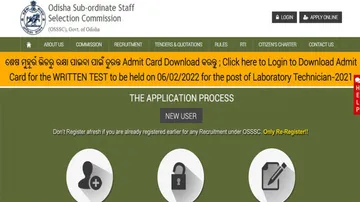 OSSSC Lab Technician Admit Card For Feb 6 Written Exam Released, Here’s How To Download 