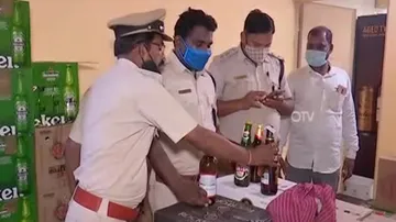 Over 1 Lakh Litre Of Liqour Seized In Odisha Ahead Of Pachayat Polls, 1492 Warrantees Nabbed
