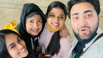 Indian Idol 12's Sayli, Arunita, Pawandeep, Danish Begin New Journey; Check Pics